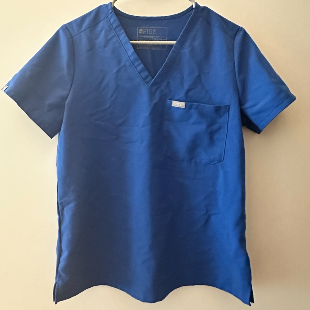 Figs Winning Blue Scrub Set
